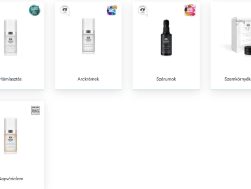 arcápolási termékek