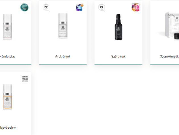 arcápolási termékek